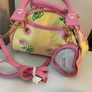 Juicy Couture Retro Juicy Cherry Satchel